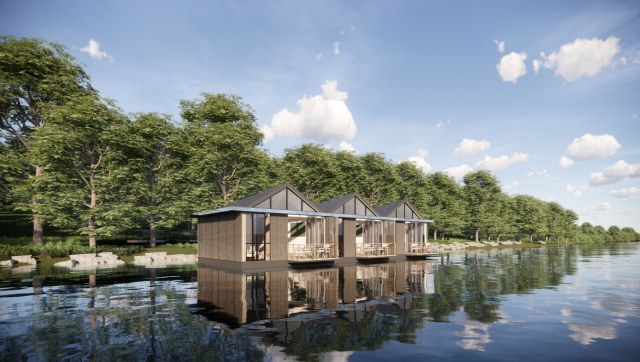 floating hotel river0architecture concept designer france europe prefab timber iamge 02