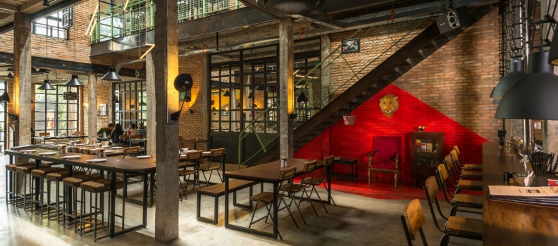 Industrial Brewery Pub in Saigon