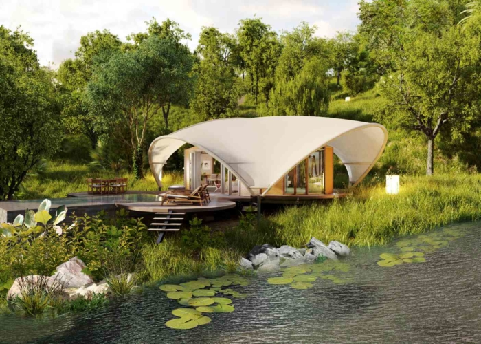 Picture of LUXURY & TRULY SUSTAINABLE LODGES - T3 Architects