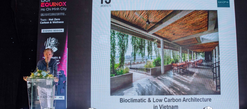 BCI EQUINOX CONFERENCE: Bioclimatic & Low Carbon Architecture in Vietnam – Charles Gallavardin (speaker)